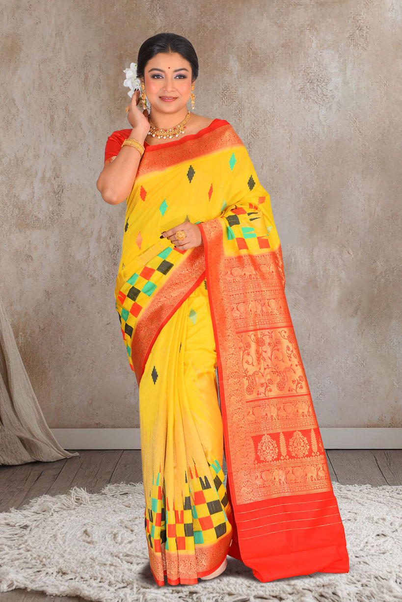 Khaddi Silk Saree (adi87733)