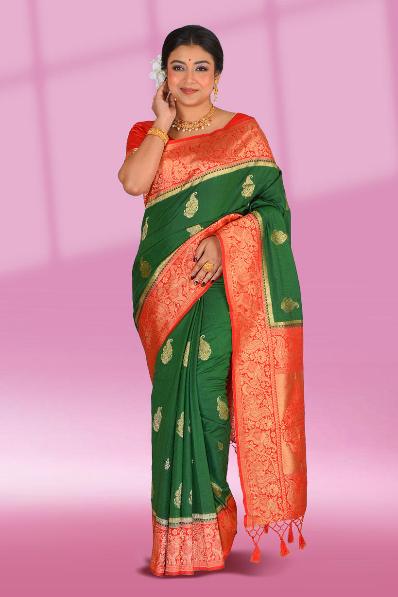 Khaddi Silk Saree (adi87745)