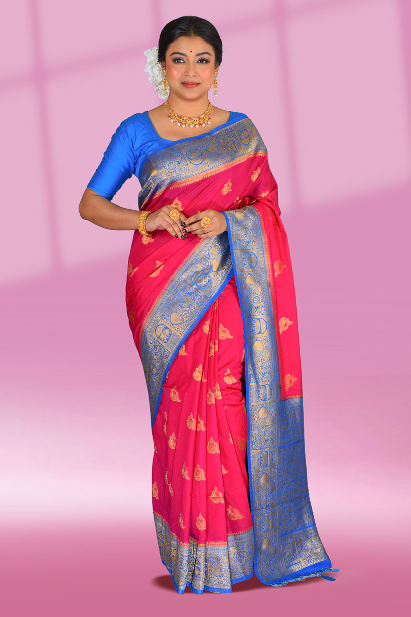 Khaddi Silk Saree (adi87754)