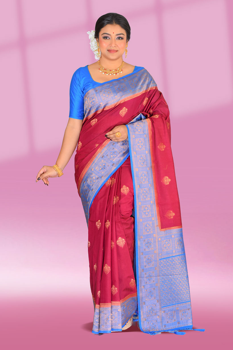 Khaddi Silk Saree (adi87755)