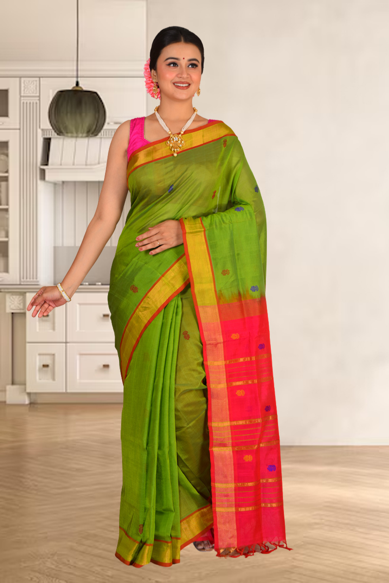 Sico Mangalgiri Silk Saree (adi88545)