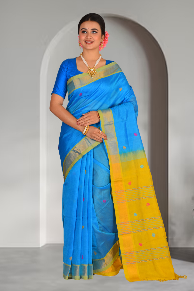 Sico Mangalgiri Silk Saree (adi88589)