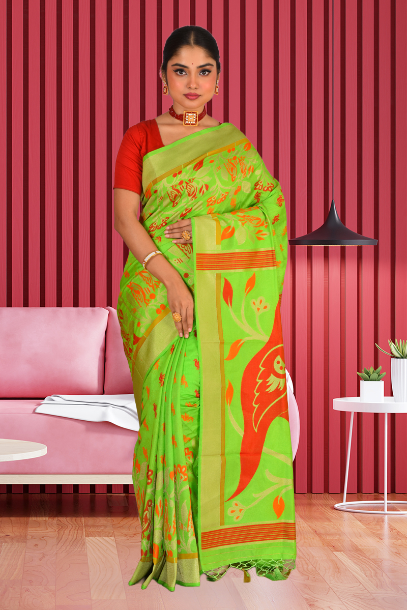 Khaddi Silk Saree (adi88721)
