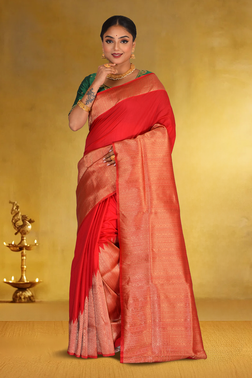 Khaddi Silk Saree (adi88918)